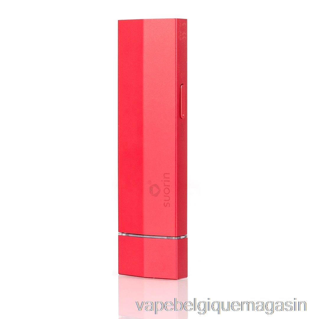 Vape Juice Suorin Edge Appareil à Dosette Ultra Portable Rouge